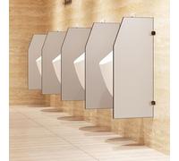 White Urinal Divider Partit5pcs WallMounted for Schools & Public Restrooms Portable Toilet Partit for Enhanced Hygiene and t