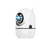 (White, US Plug) 1080P Indoor PTZ WIFI IP Camera Two Way Audio Wifi Camera Cloud Storage Waterproof Night Vision CCTV Video Dual Light Source Baby Monitor