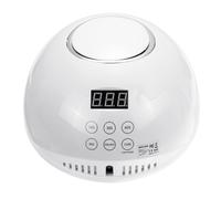 (White, US Standard) LED UV Gel Curing Lamp 120W Light Nail Gel Polish Dryer Nail Art Machine UV Sterilizer Lamp