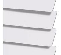 White Venetian Blinds Aluminium Metal Slat Home Office Blind Thin Slats Kitchen Blinds Blackout Shutters Child Safe Home Office,Customisable (75×110cm)