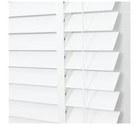 White Venetian Blinds, Wood Window Blinds With 50mm/2in Slats, Solid Wood Venetian Shades, Horizontal Blinds for Windows/doors,90x140cm/35.5 x 55in