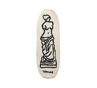 (White Venus, 50X80cm 19.7X31.5in) New Venus plaster statue French retro art soft short velvet carpet bay window bedside pet bathroom light luxury