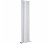 White Vertical Double Panel Radiator 1600mm x 354mm