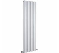 White Vertical Double Panel Radiator 1600mm x 472mm