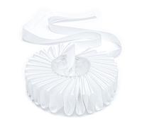 White Victorian-Style Adjustable Pet Neck Ruff Collar Medieval Costume Accessories For Dogs CATss Photo Shoots Adjustable Renaissances Pet Necklace