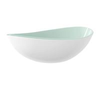Vidaxl Basin Tempered Glass 54.5X35X15.5 Cm White