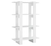 (white) vidaXL Book Cabinet/Room Divider Bookcase Cabinet Book Shelf Multi Colours
