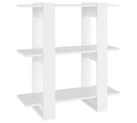 (white) vidaXL Book Cabinet/Room Divider Bookcase Cabinet Book Shelf Multi Colours