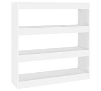(white) vidaXL Book Cabinet/Room Divider Home Storage Cabinet Furniture Multi Colours