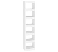 Vidaxl Book Cabinet/room Divider White 40X30X198 Cm