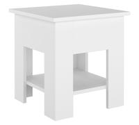(white) vidaXL Coffee Table Engineered Wood Sofa Accent Centre Table Multi Colours