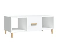(White) vidaXL Coffee Table Engineered Wood Side Centre Accent Table Multi Colours