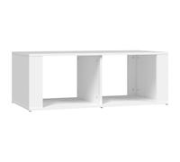 (white) vidaXL Coffee Table Engineered Wood Side Sofa Couch Accent Table Multi Colours