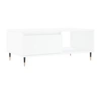(white) vidaXL Coffee Table Side Table End Accent Telephone Sofa Table Engineered Wood