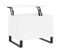 (white) vidaXL Coffee Table Side Table End Accent Telephone Sofa Table Engineered Wood