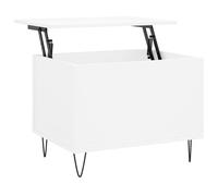 (white) vidaXL Coffee Table Side Table End Accent Telephone Sofa Table Engineered Wood
