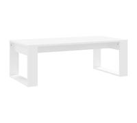 Vidaxl Coffee Table White 102X50X35 Cm Engineered Wood, White