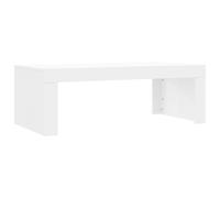 vidaXL Coffee Table White 102x50x36 cm Engineered Wood, White