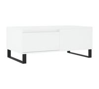 (white) vidaXL Coffee Table Side Table Sofa Couch Table Concrete Grey Engineered Wood