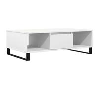 vidaXL Coffee Table White 104x60x35 cm Engineered Wood, White