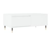 vidaXL Coffee Table White 90x50x36.5 cm Engineered Wood