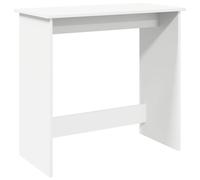 vidaXL Desk White 80x40x75 cm Engineered Wood, White