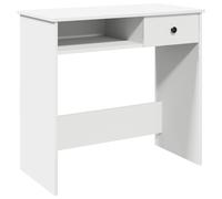 vidaXL Desk White 80x40x75 cm Engineered Wood