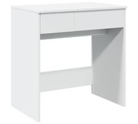 (white) vidaXL Dressing Table with Mirror Cosmetic Table Makeup Table Grey Sonoma