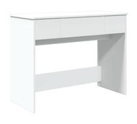 (white) vidaXL Dressing Table with Mirror Cosmetic Table Makeup Table Vanity Desk