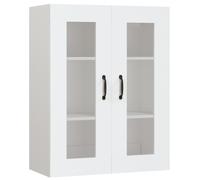 (White) vidaXL Hanging Wall Cabinet Storage Cabinet Wall Cupboard Floating Cabinet