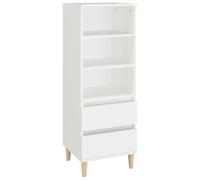 vidaXL Highboard White 40x36x110 cm Engineered Wood UK GF0