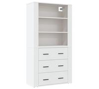 vidaXL Highboard White Engineered Wood