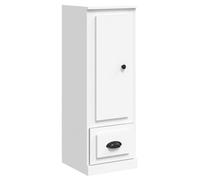 (white) vidaXL Highboard Sideboard Cabinet Cupboard Buffet Cabinet Engineered Wood
