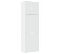 vidaXL Highboard White 80x42.5x249 cm Engineered Wood, White