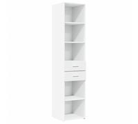 vidaXL Highboard White 40x42.5x185 cm Engineered Wood