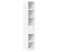 vidaXL Highboard White 30x42.5x185 cm Engineered Wood, White