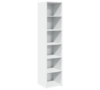 (white) vidaXL Highboard Sideboard Side Cabinet Cupboard Concrete Grey Engineered Wood