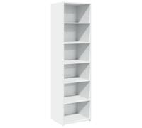 (white) vidaXL Highboard Sideboard Side Cabinet Cupboard Concrete Grey Engineered Wood