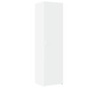 (white) vidaXL Highboard Sideboard Side Cabinet Cupboard Concrete Grey Engineered Wood