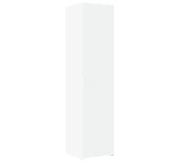 (white) vidaXL Highboard Sideboard Side Cabinet Cupboard Concrete Grey Engineered Wood