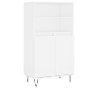 vidaXL Highboard White 60x36x110 cm Engineered Wood