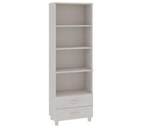 vidaXL Highboard HAMAR White 60x35x180 cm Solid Wood Pine
