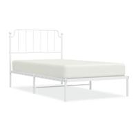 Metal Bed Frame Home Bedroom Bed Base Mattress Foundation Bedstead vidaXL