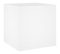 (White) vidaXL Planter Box Plant Pot Raised Bed Planter Flower Box Engineered Wood