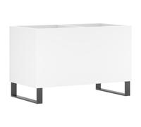 (white) vidaXL Record Cabinet Vinyl Record Storage Cabinet Grey Sonoma Engineered Wood