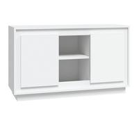 (white) vidaXL Sideboard Cabinet Cupboard Side Cabinet Home Organiser Engineered Wood