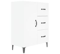 (white) vidaXL Sideboard Engineered Wood Home Organiser Drawer Cabinet Multi Colours