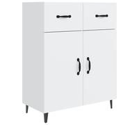 (white) vidaXL Sideboard Engineered Wood Indoor Highboard Home Organiser Multi Colours