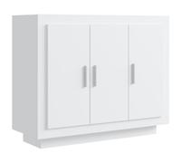 (white) vidaXL Sideboard Engineered Wood Indoor Side Cabinet Highboard Multi Colours