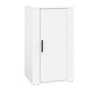 (White) vidaXL Sideboard Engineered Wood Side Cabinet Home Organiser Multi Colours